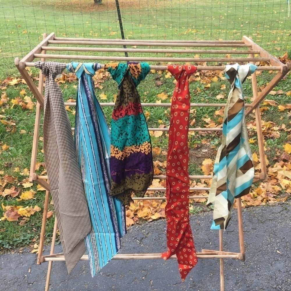 Bundle 5 Vintage 60’s 70’s Scarves